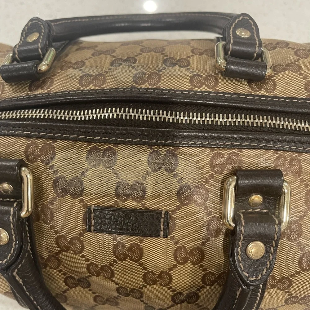 Gucci Crystal Monogram Joy bag with Leather.   I’m used condition - Picture 8 of 11